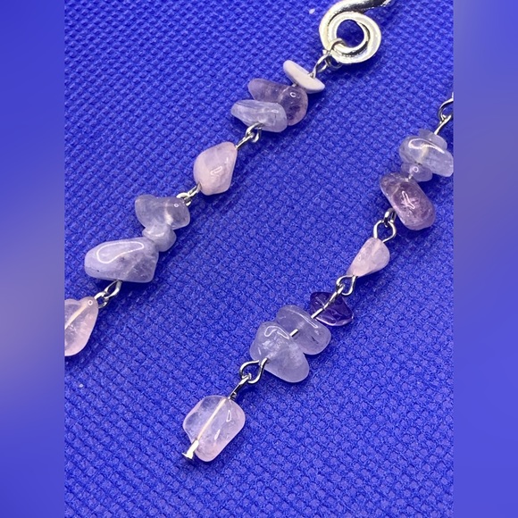 👚2/$15 Rose Quartz & Amethyst Hair Cuffs 4 Braids & Dreads! Unique Hair Jewelry! - Picture 6 of 8